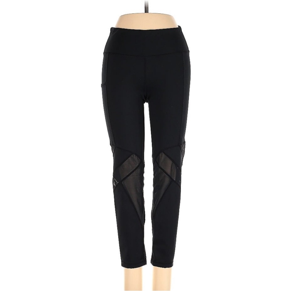 Lilly Pulitzer Luxletic Leggings Black w/Mesh & Pocket